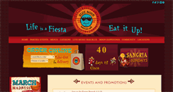 Desktop Screenshot of bluemoonmexicancafe.com